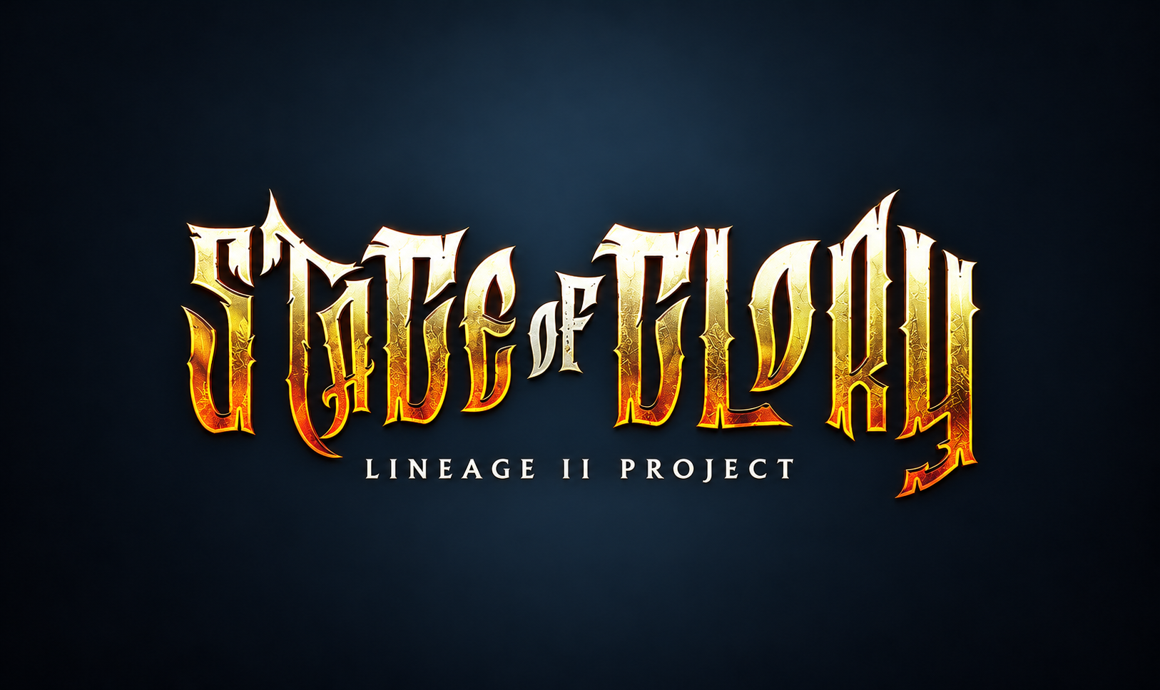 LINEAGE - STAGE OF GLORY — Разработка логотипа