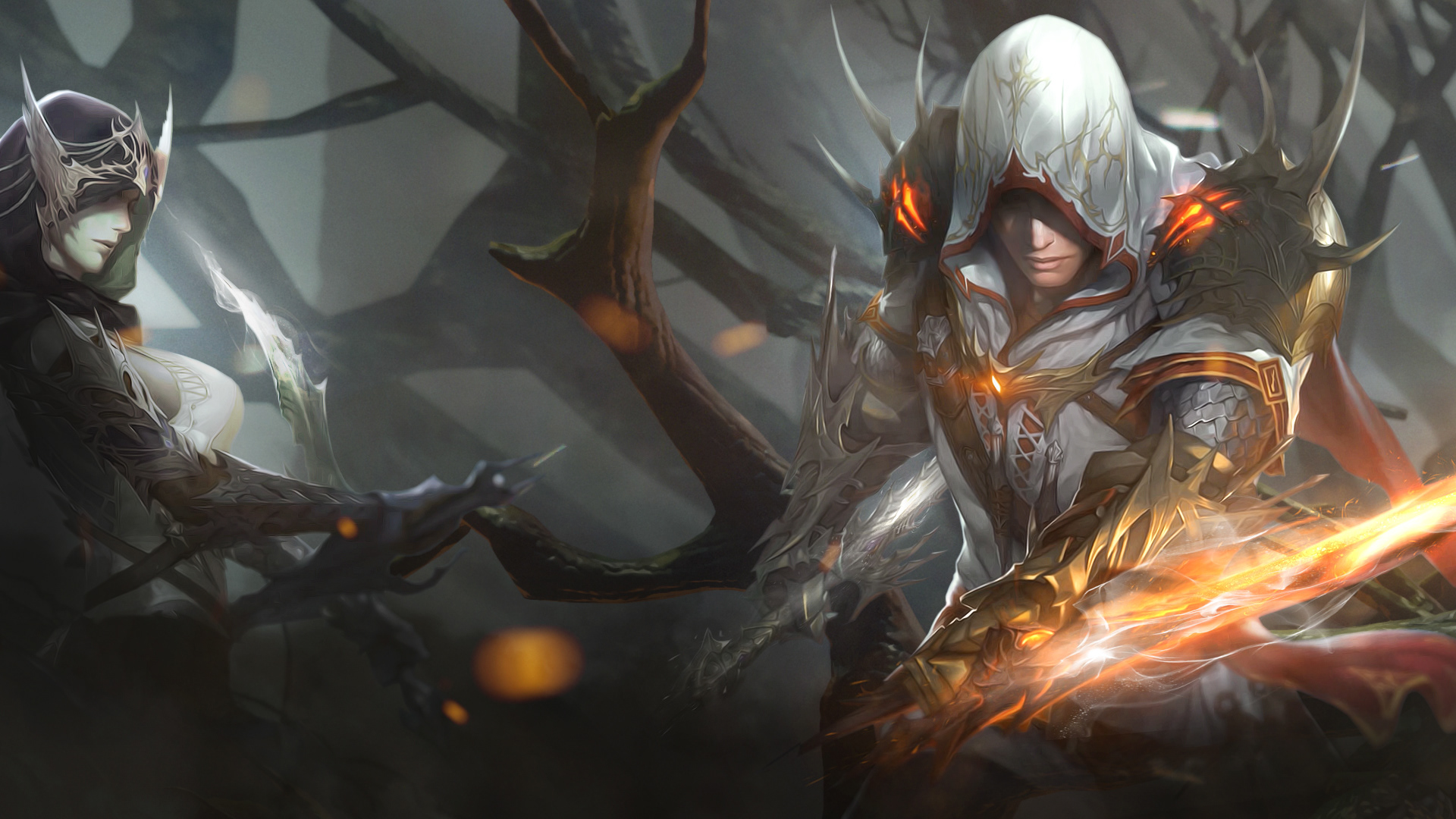 Website template creation for Lineage 2 game project · 16 — экран 2