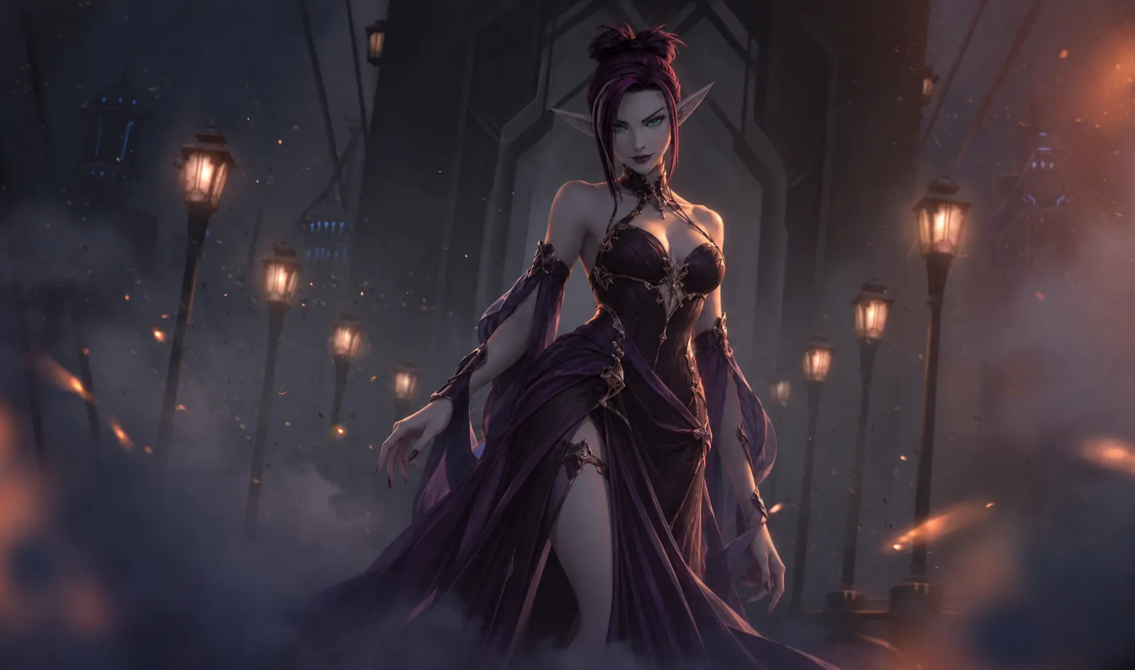 dark elf girl — Арт